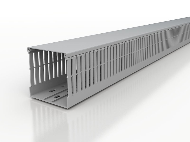 Duct 60 X 80mm Narrow Slot Grey